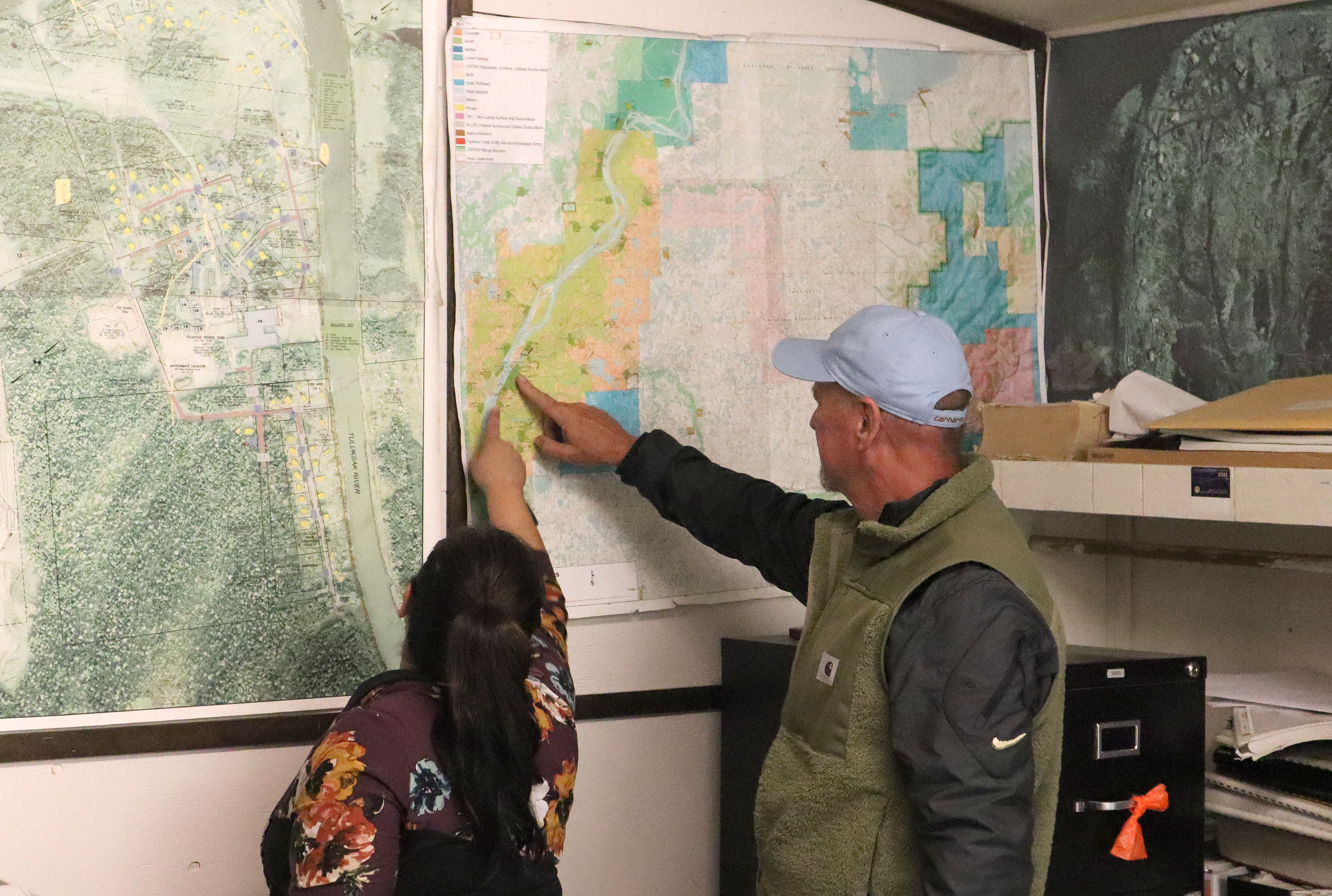 Looking at the map